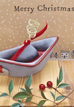 Γούρι Καραβάκι Καπνισμένο