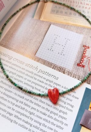 Κολιέ Venetian Red Heart