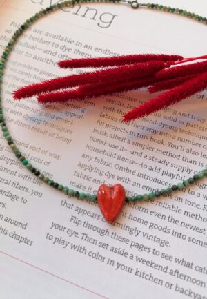 Κολιέ Venetian Red Heart