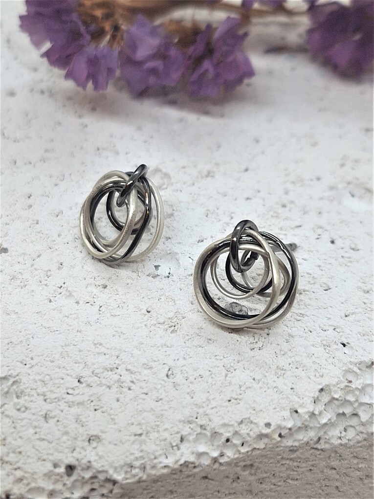 Σκουλαρίκια Wire Bobbin