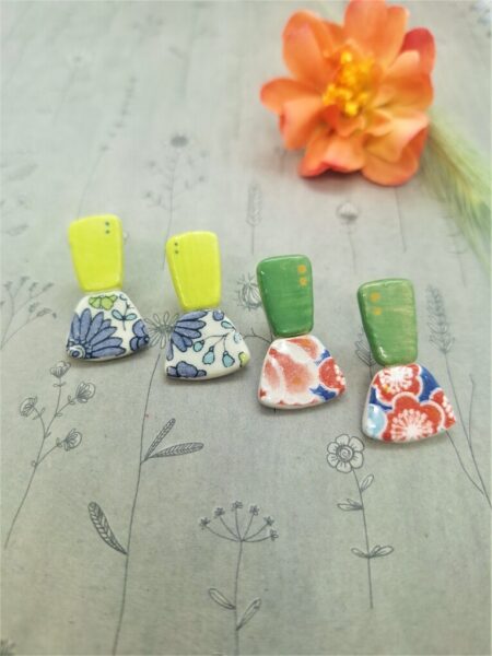Σκουλαρίκια Mini Double Flowers