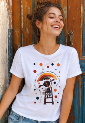 T-Shirt "Έχεις τα πινέλα, έχεις τα χρώματα..."