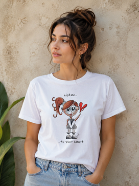 T-Shirt "Listen to Your Heart"