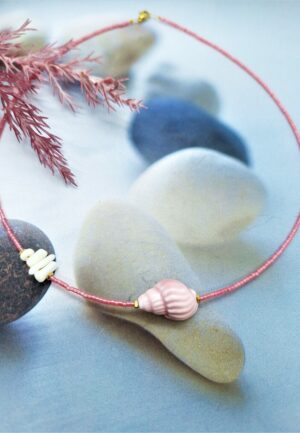 Κολιέ Pink Seashell