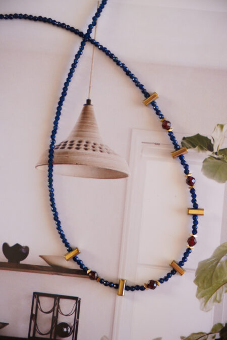Κολιέ Deep Blue Sparkles