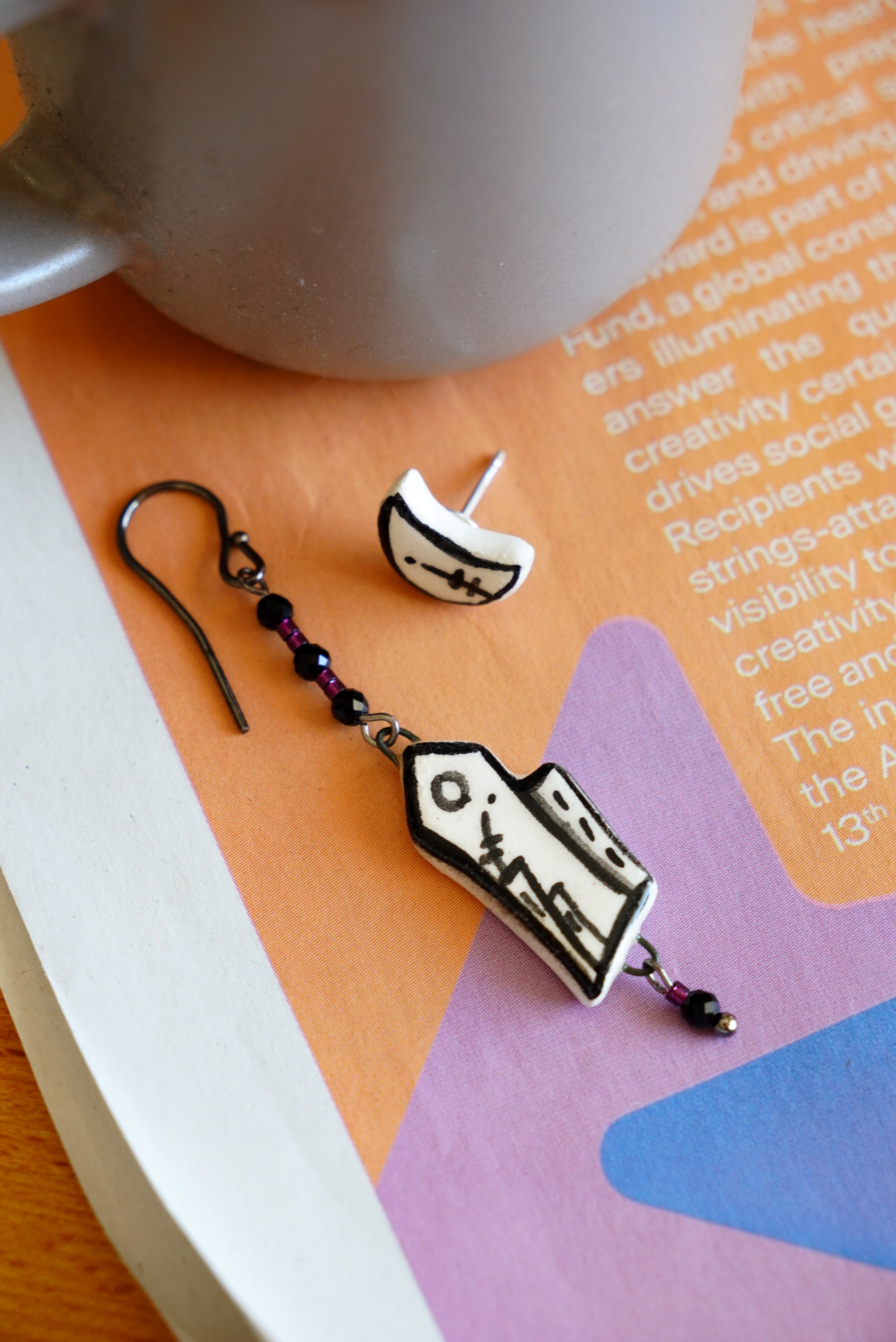 Σκουλαρίκια "Η Πόλη τη Νύχτα"