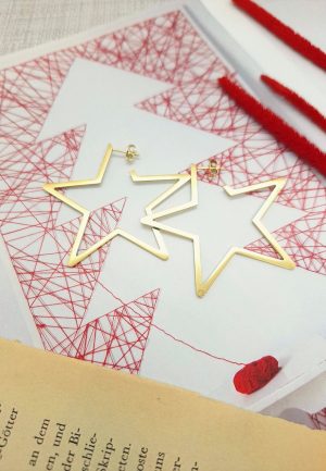 Σκουλαρίκια Χρυσό Αστέρι