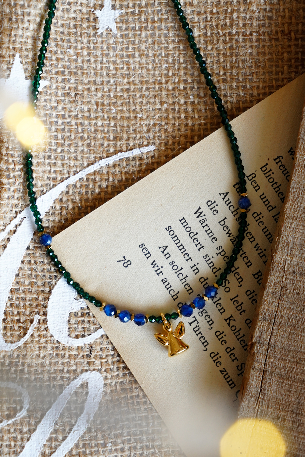 Κολιέ Χρυσό Αγγελάκι