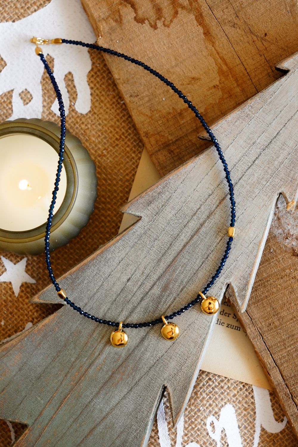 Κολιέ Round Gold Disks