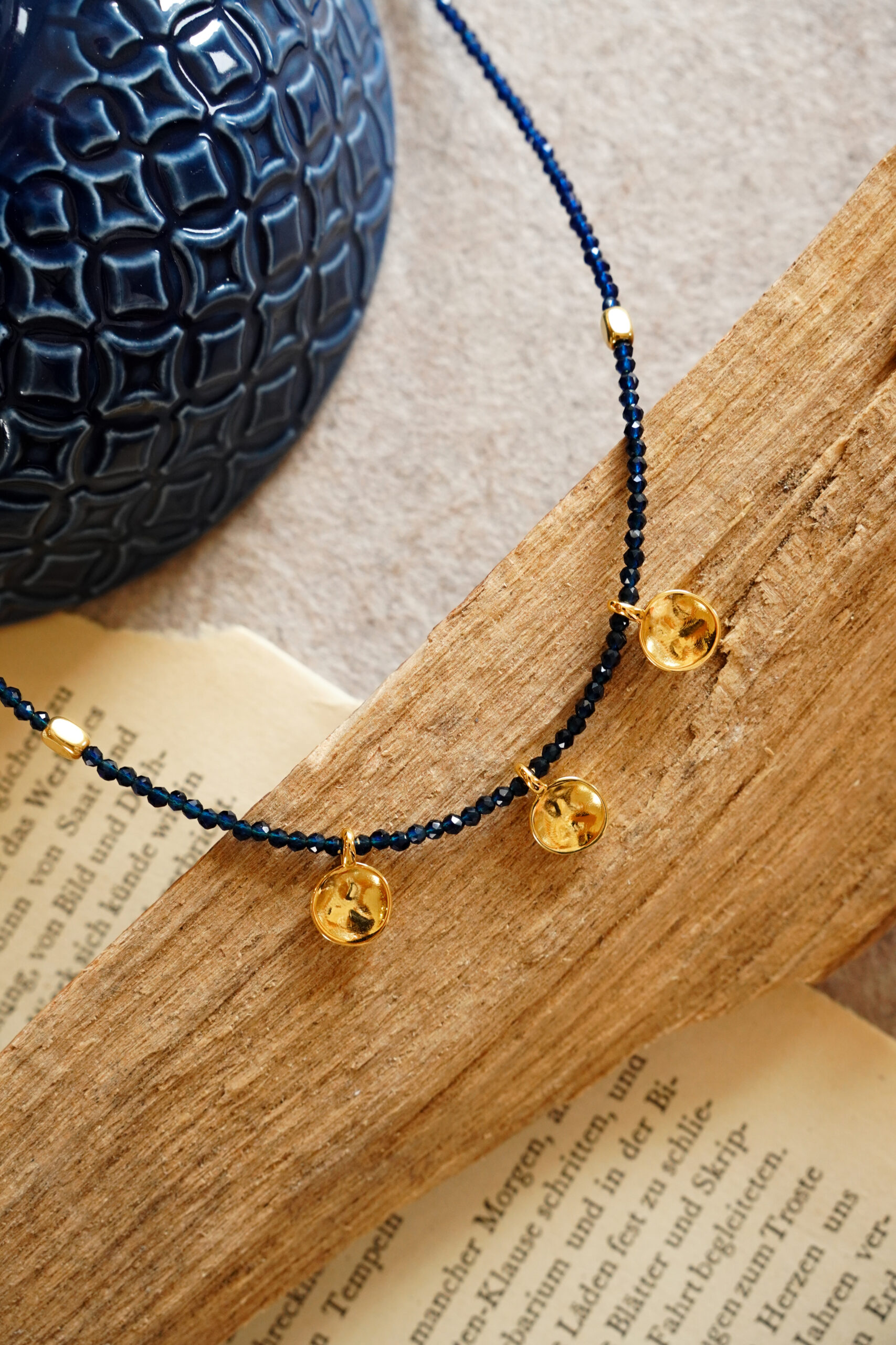 Κολιέ Round Gold Disks