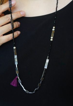 Κολιέ Metallic Elegance