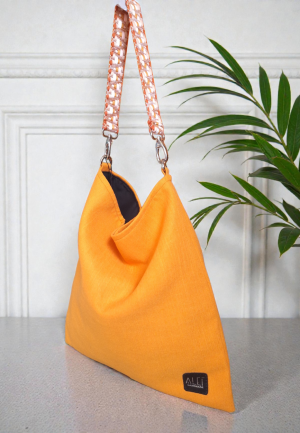 Τσάντα Ώμου Slouchy Yellow