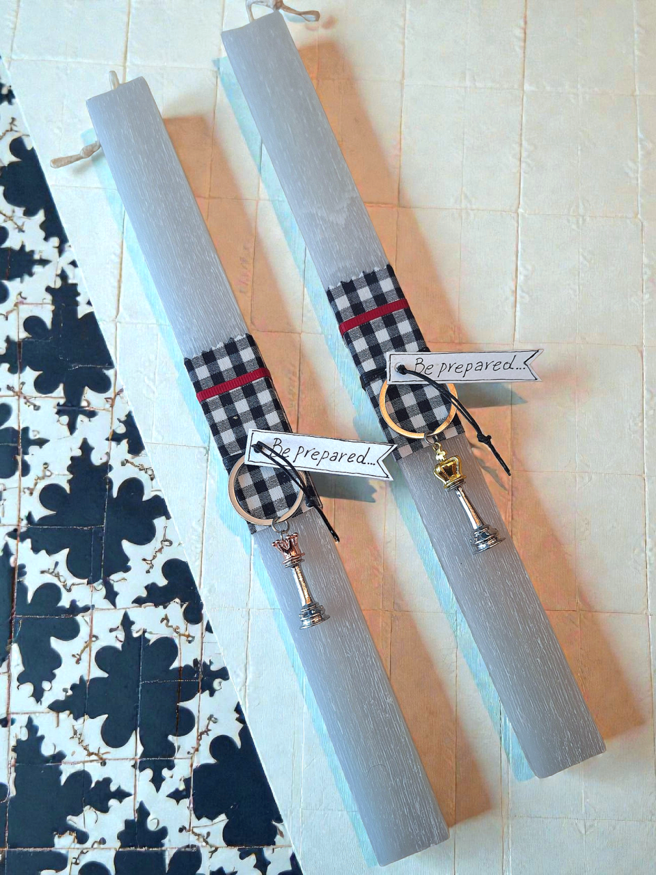 Λαμπάδα Μπρελόκ για Σκακιστικές