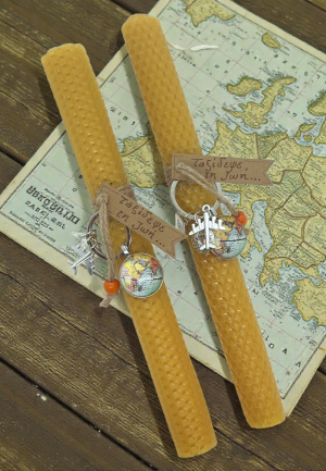 Λαμπάδα Μπρελόκ Χάρτης