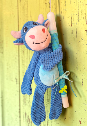 Λαμπάδα Μπλε Αγελάδα