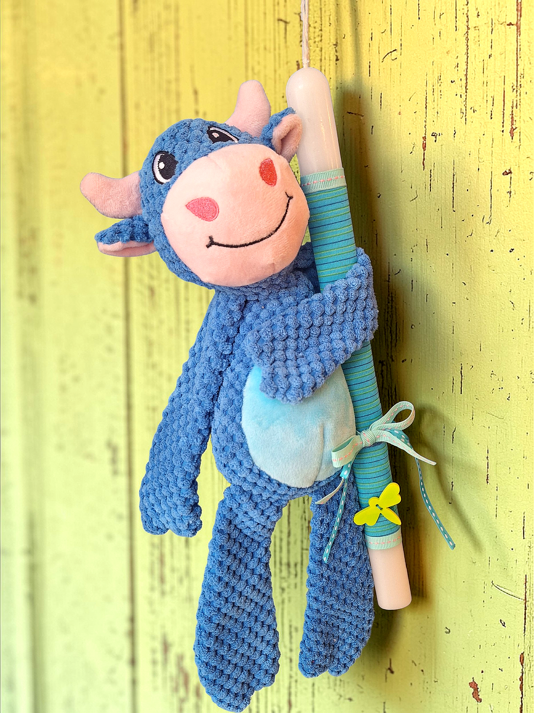 Λαμπάδα Μπλε Αγελάδα