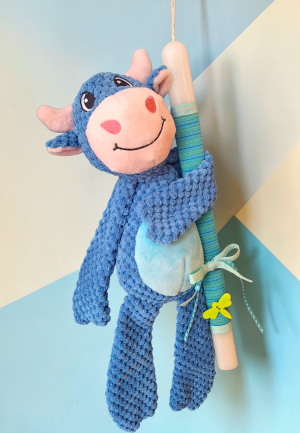 Λαμπάδα Μπλε Αγελάδα