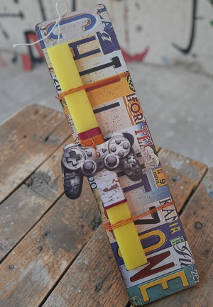 Λαμπάδα Πινακίδα Chillout Zone