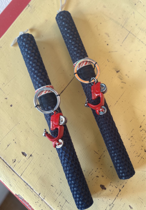 Λαμπάδα Μπρελόκ Κόκκινη Βέσπα