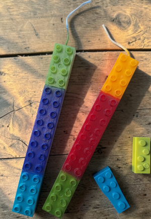 Λαμπάδα Lego Bricks