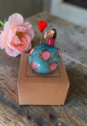 Μινιατούρες Πλανήτης με Κορίτσι