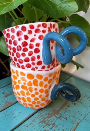 Κεραμική Κούπα με Βούλες