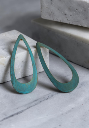 Σκουλαρίκια Τιρκουάζ Δάκρυ