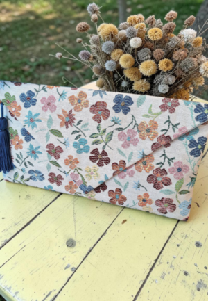 Υφασμάτινος Φάκελος Λουλούδια