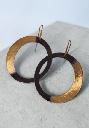 Σκουλαρίκια Oversized Hoops