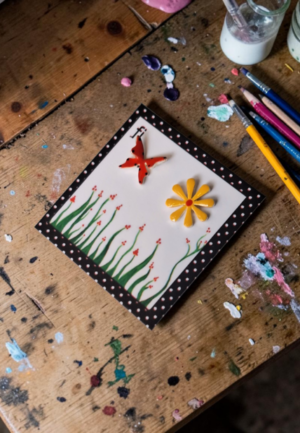 Σκουλαρίκια Mini Butterfly and Daizy