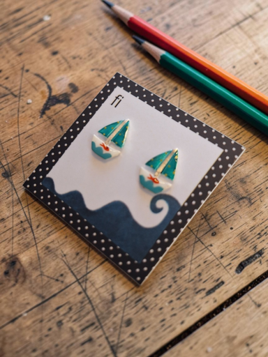 Σκουλαρίκια Mini Boats