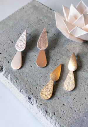 Σκουλαρίκια Double Drops