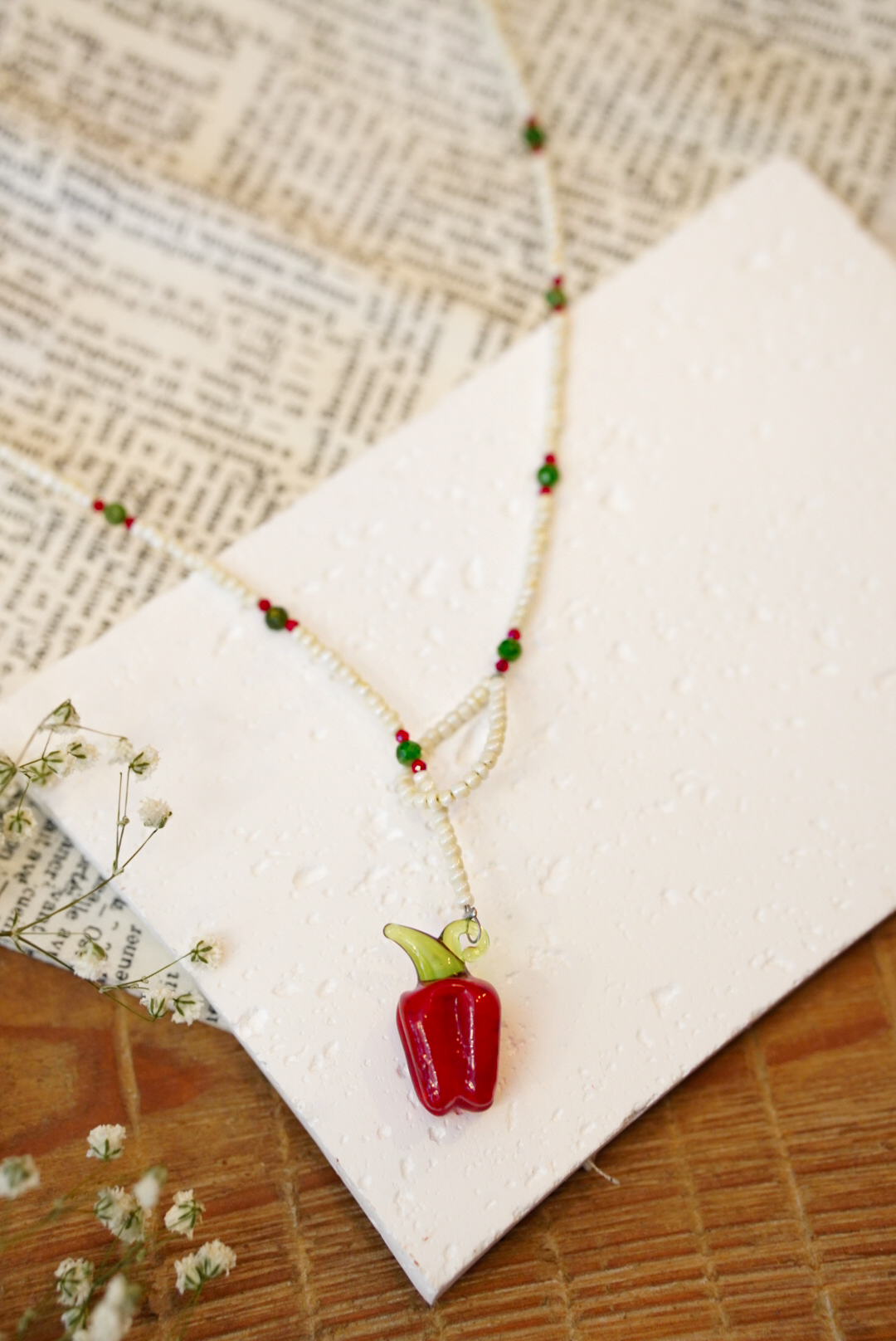 Κολιέ Red Chilli Pepper