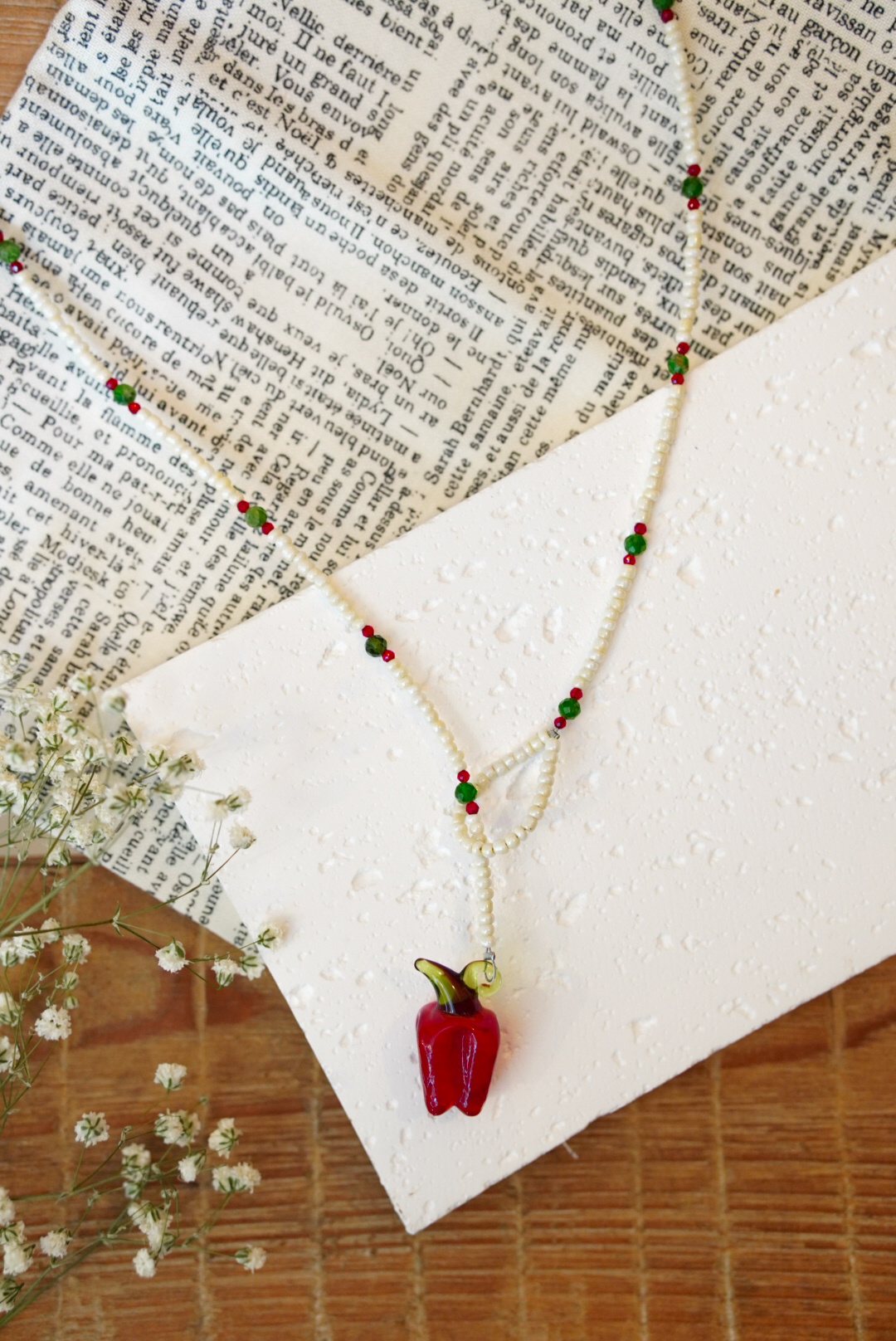 Κολιέ Red Chilli Pepper
