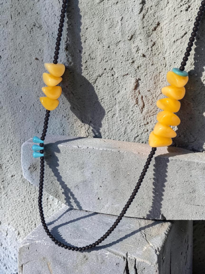 Κολιέ Yellow Pebbles