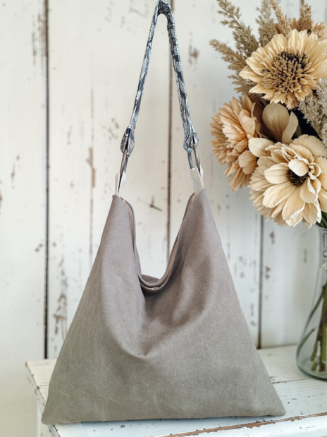 Τσάντα Ώμου Slouchy Olive