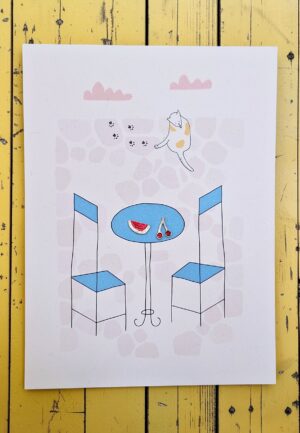 Σκουλαρίκια Ασημένια Φρούτα στο Τραπέζι