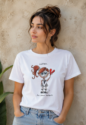 T-Shirt "Listen to Your Heart"
